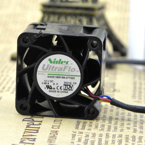 原装Nidec W40S12BS1B5-07T023 12V 0.66A 4CM惠普 联想 机箱风扇