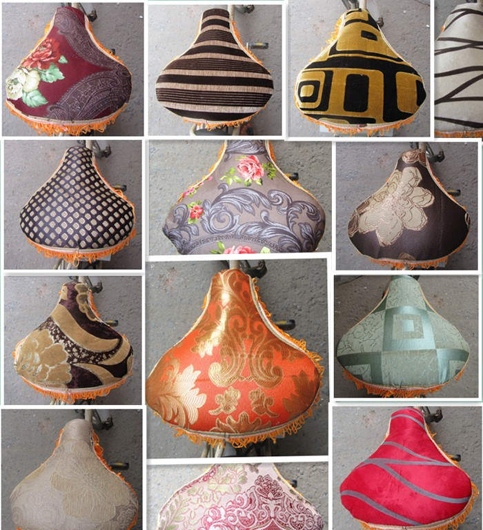 冬季加棉流苏尖头三角坐垫套舒适