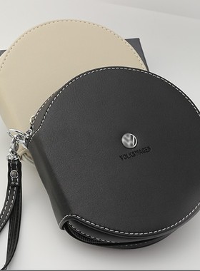 适用于奔驰宝马奥迪车载cd包光盘包车用碟片碟包盒套 车内收纳盒