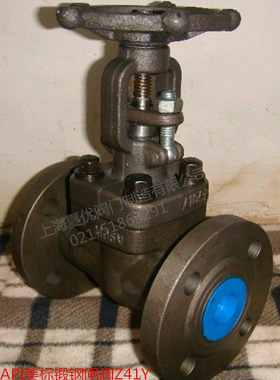 美标API标准 A105高压高温美标闸阀 锻钢闸阀Z41Y-150LB DN10 50