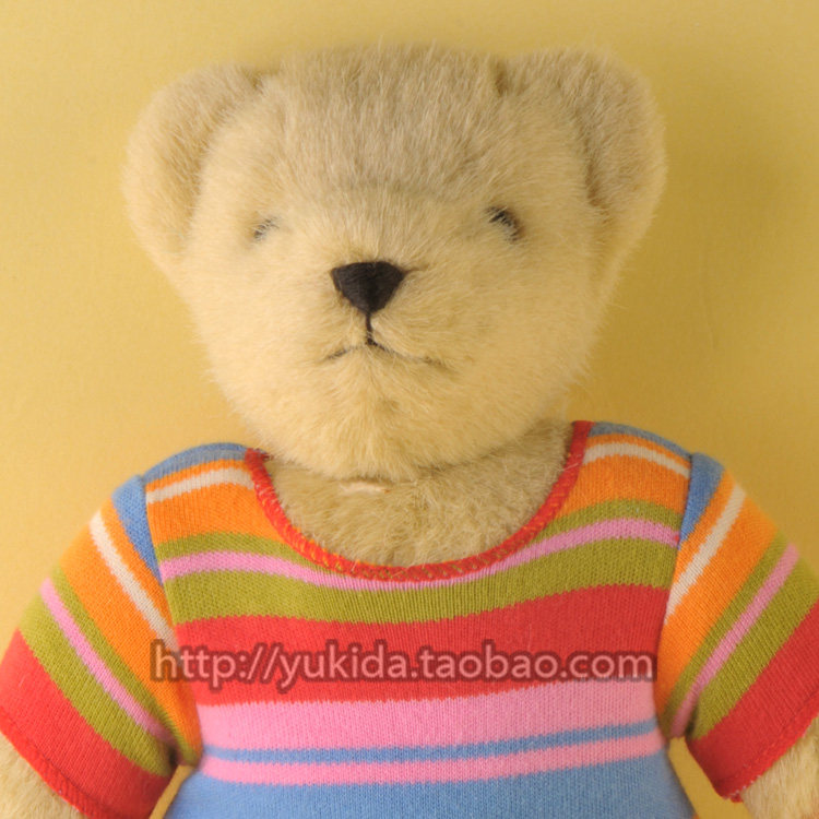 正版美国North AmericanBear关节泰迪熊毛绒布艺类玩具公仔S10