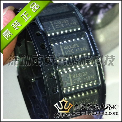 【英睿鹏程】MAX202CSE+T   SOP16  实体店现货热卖 原装进口
