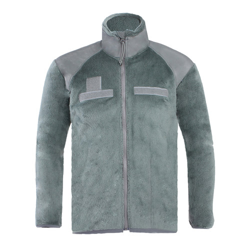 物资美国秋冬抓绒衣男外套