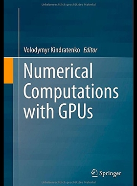 【预售】Numerical Computations with Gpus