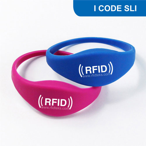 RFID手腕带 RFID手牌 IC手腕带 ID硅胶手腕带 I CODE SLI芯片