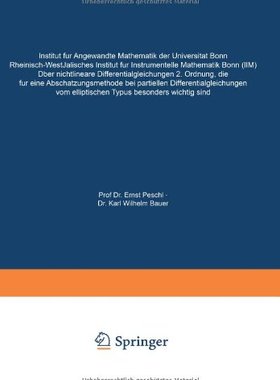 【预售】Uber Nichtlineare Differentialgleichungen 2. O...