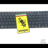 motogp车手比亚乔摩托车身贴纸拉花A107 贴 vespa小蜜蜂版 机车改装