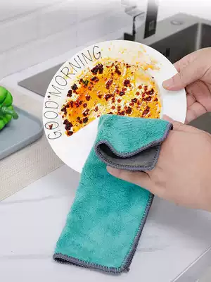 Kitchen cloth kitchen supplies kitchen cleaning table housework cleaning cloth housework cleaning cloth non-hair absorbent dish towel