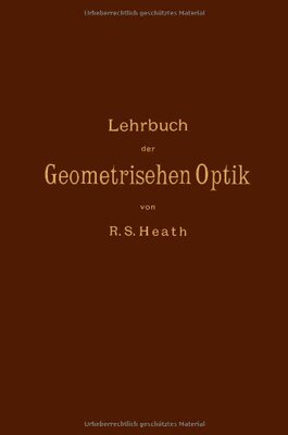 【预订】Lehrbuch Der Geometrischen Optik