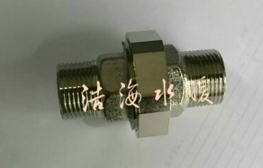 6分 铁外牙活接 DN25管PPR水管接头 配件 塑料水管铁活接 直接