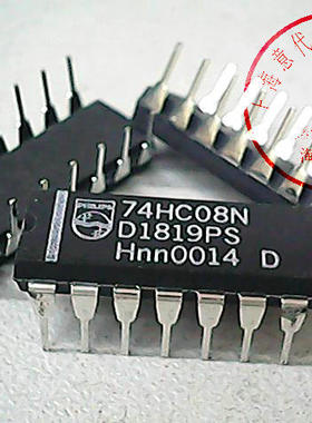 74HC08N   PHI   74HC08〖正品原装〗赛格市场G332室实体店 现货