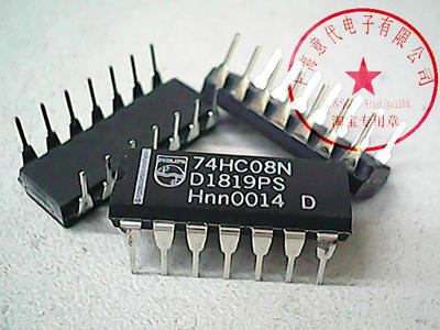 74HC08N   PHI   74HC08〖正品原装〗赛格市场G332室实体店 现货