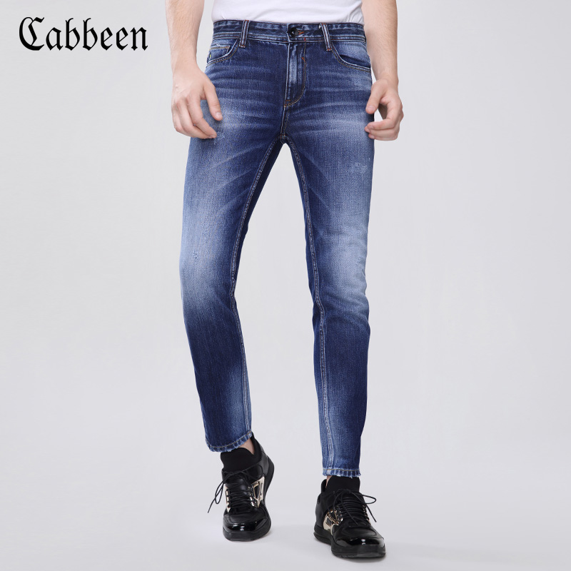Jeans pour jeunesse CABBEEN en coton pour automne - Ref 1483744 Image 1