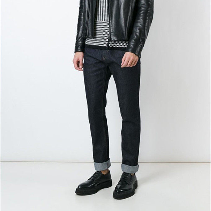 Jeans pour jeunesse pieds Slim en coton - Ref 1462498 Image 1