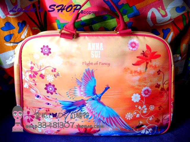 Anna Sui安娜苏逐梦翎雀梦飞行2011限量旅行包旅行袋单肩包背包