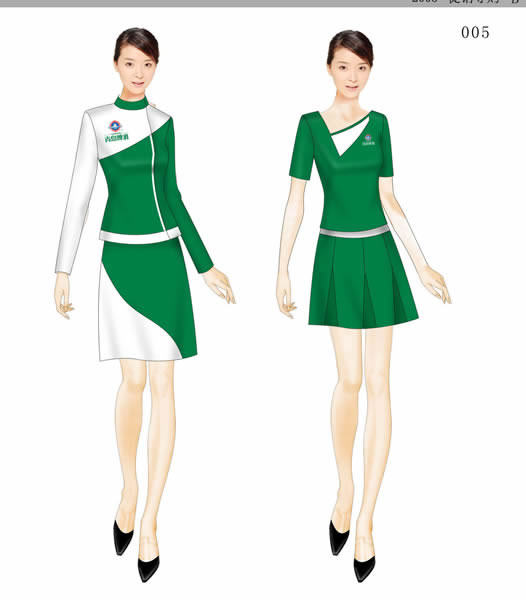 定做新款促销员服装啤酒牛奶饮料服装女冬季加厚长袖导购员工作服