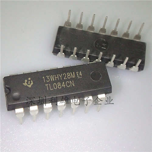 TL084CN  直插 DIP-14  四运算放大器  全新原装