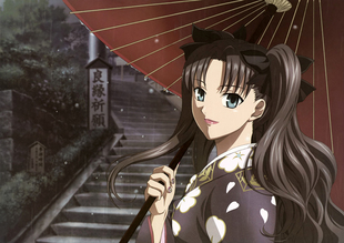 日本动漫海报 圣杯之战命运之夜Fate/stay night动漫装饰画D7807C