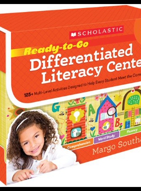 【预售】Ready-To-Go Differentiated Literacy Centers: Grad
