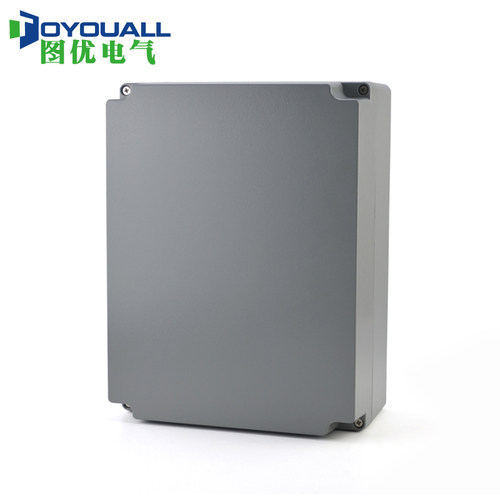 图优400*310*160金属防水接线箱仪表控制盒压铸铝合金外壳新款
