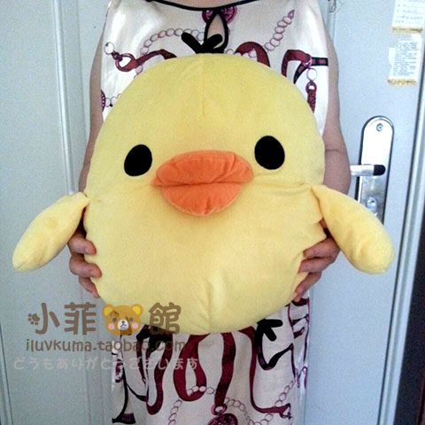促銷 日本正版 rilakkuma 松弛熊 輕鬆熊 巨型黃雞景品公仔玩偶