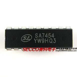 〖全新原装〗SA7454 液晶伴音输出放大器 彩电音频功率IC集成电路