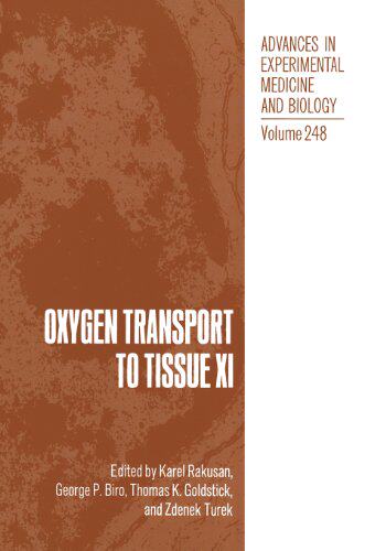 【预售】Oxygen Transport to Tissue XI