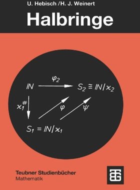 【预售】Halbringe: Algebraische Theorie Und ...