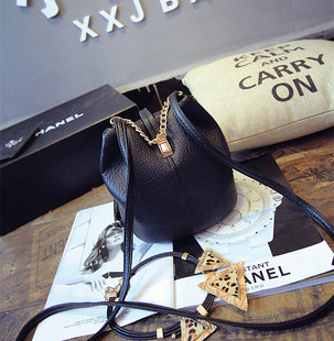 韩版小包包2020多用水桶双肩包女链条包单肩斜挎女包出行旅游背包