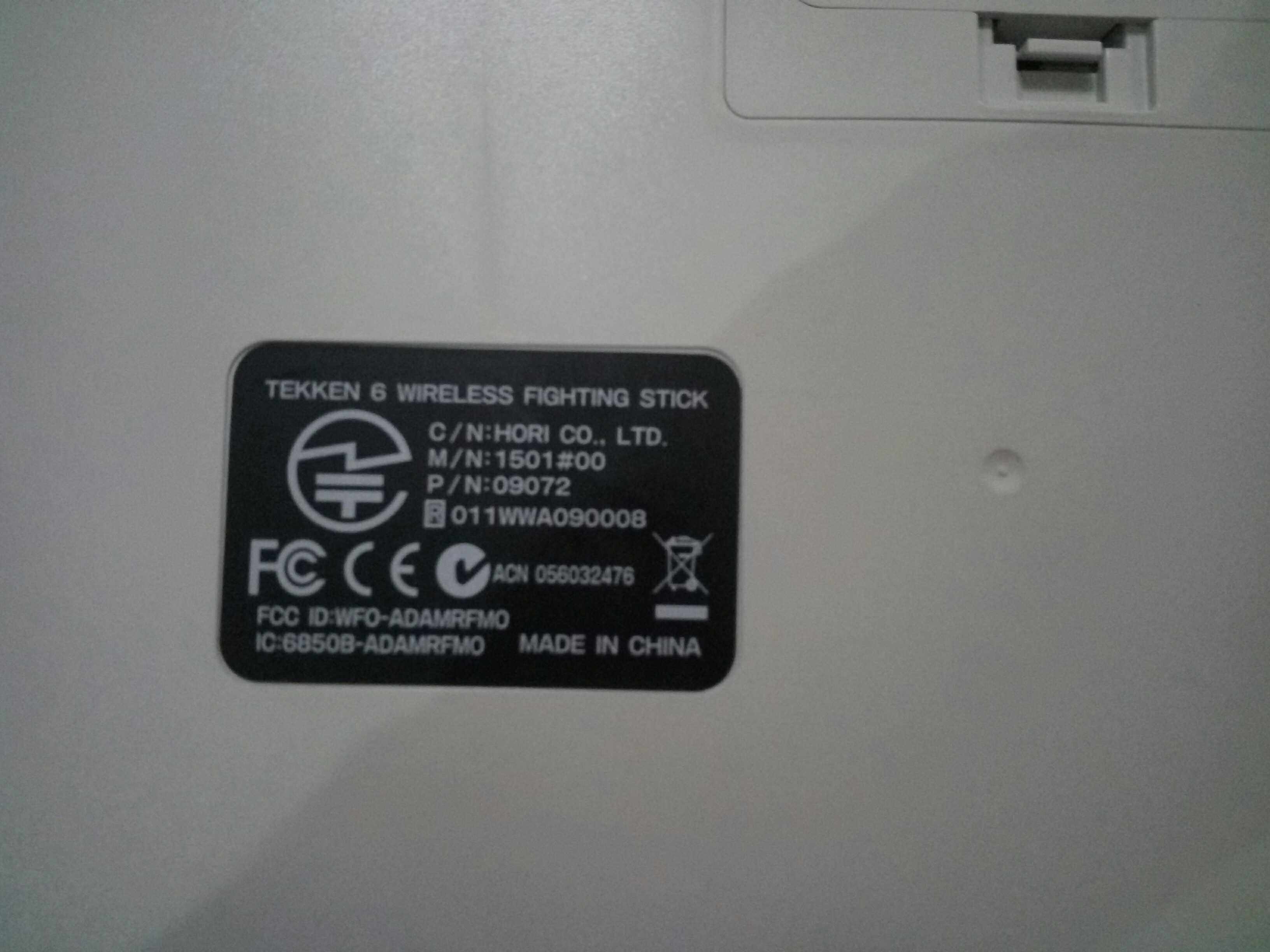 XBOX360에 적합한 희귀한 호리 오리지널 철권 6 무선 조이스틱 이상함