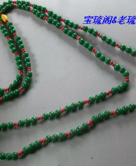 原创老琉璃超长款多层毛衣链包邮