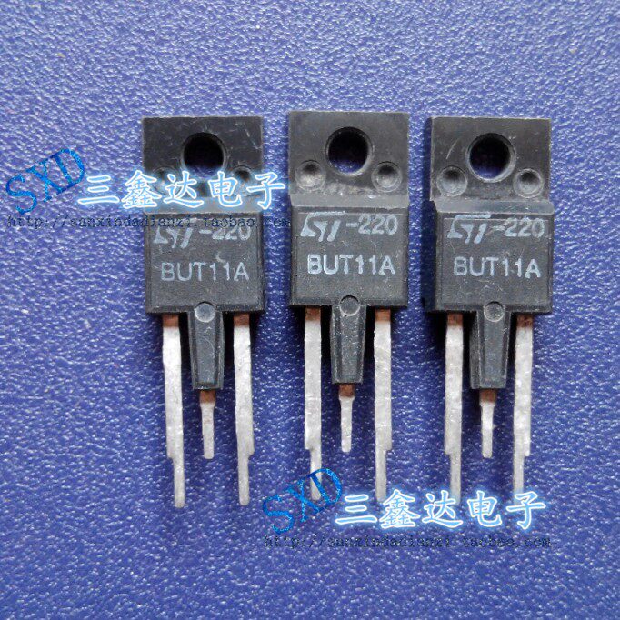 原装拆机BUT11A 三极管ST TO-220-3半导体元件 实图 质量保证
