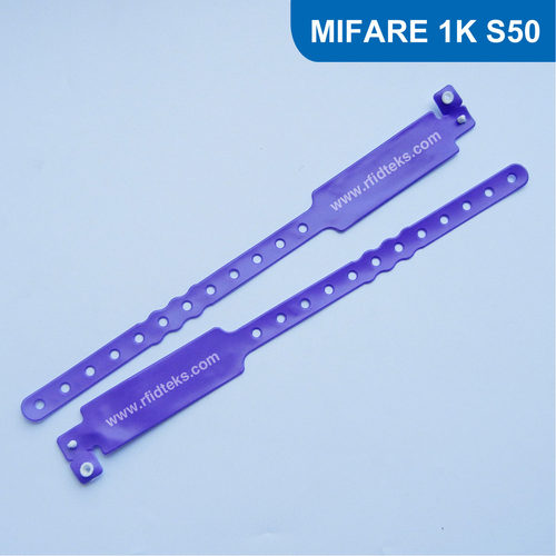 NO.7 RFID电子腕带 医院专用电子腕带 NFC标签 IC卡 F08芯片