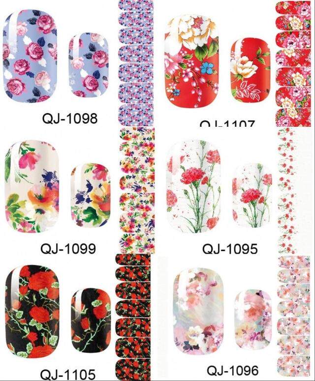新娘指甲贴纸 结婚指甲贴 全贴 饰品 美甲贴花 环保 孕妇可贴