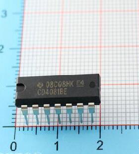 直插 CD4081/HCF4081/HEF4081 四2输入端与门 DIP-14