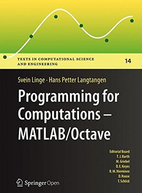【预订】Programming for Computations - MATLA...