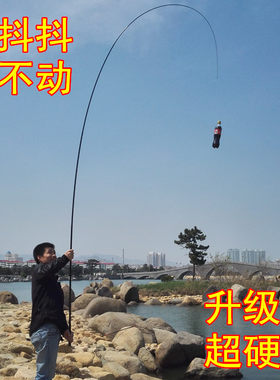 黑旋风竞技碳素钓鱼竿超轻黑坑