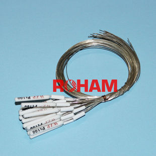 PT100铂电阻芯pt100陶瓷电阻芯 温度传感器 WZP 高密度铂热电阻