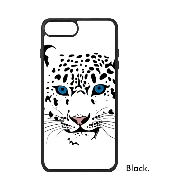 适用于iPhone白虎头部特写动物Xr手机壳max保护套678plus硅胶11