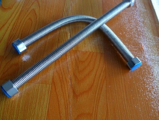 汇泉 韩泰卫浴 不锈钢软管 4分管 30/40/50/60/80/100波纹进水管