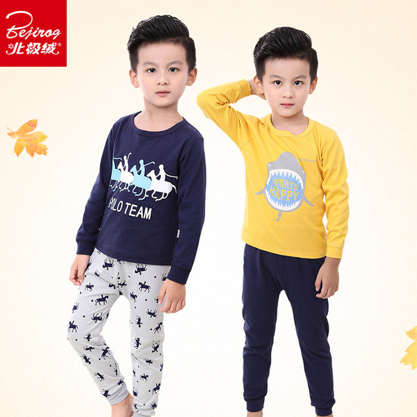 北极绒 A类纯棉 儿童内衣套装 优惠券折后￥19.9包邮（￥29.9-10） 多款可选