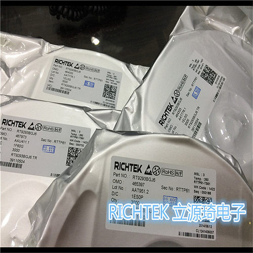 RT9293BGJ6 RT9293 丝印BT= Richtek SOT23-6进口原装 可直拍出样