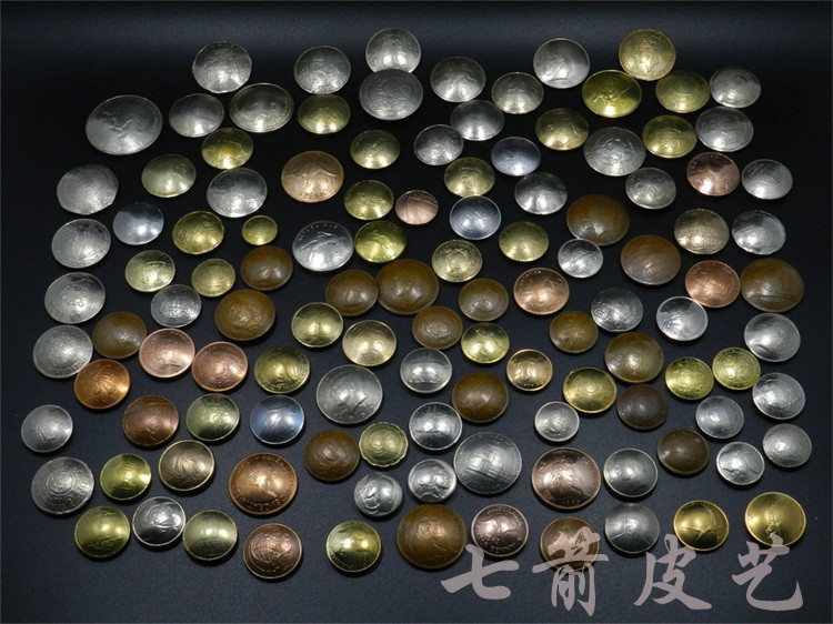 包邮！【10枚无重复打包】手工复古养牛真币扣硬币扣财布扣钱币扣,饰品/流行首饰/时尚饰品新,扣,淘宝优惠券,粉丝福利购,淘宝优惠卷