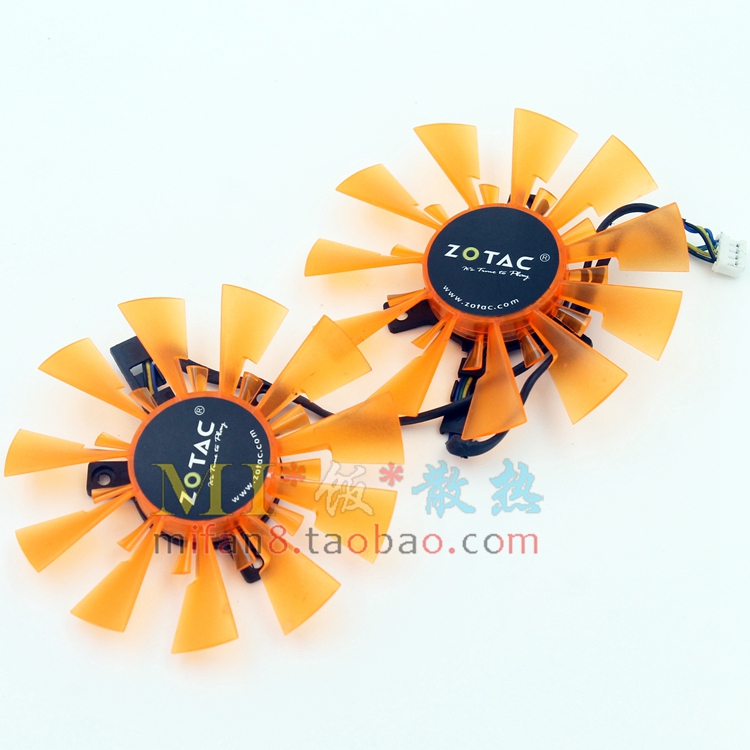 索泰GTX970-4GD5  GTX750TI/760i霹雳 HA HB 显卡爽风扇 GA91S2H