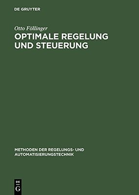 【预售】Optimale Regelung Und Steuerung