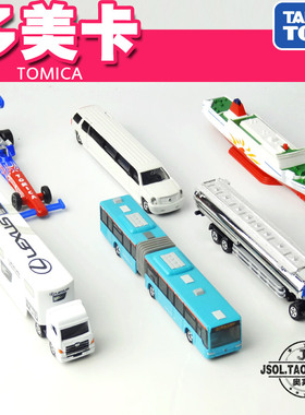 多美卡游轮新干线凯迪拉克悍马赛车运输车卡车 TOMY加长款合金车