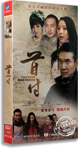 正版电视剧 首付 8DVD 经济版 盒装 铎 黄小蕾 王阳