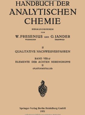 【预订】Elemente Der Achten Nebengruppe: Pla...