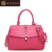 Honggu red Valley women for 2015 new women genuine counter Candy-colored leather shoulder bag with the bag 4772