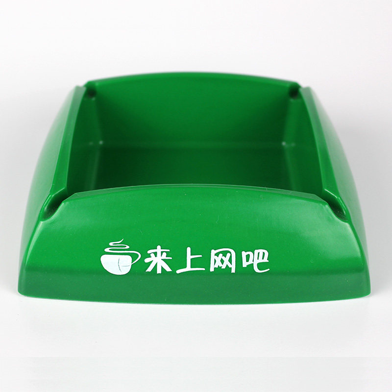 厂家直销皓泽定制印logo密胺大号烟灰缸家居摆件实用创意促销礼品